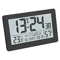 Часы настенные цифровые TFA, термогигрометр, 206x30x130 мм (60255701)