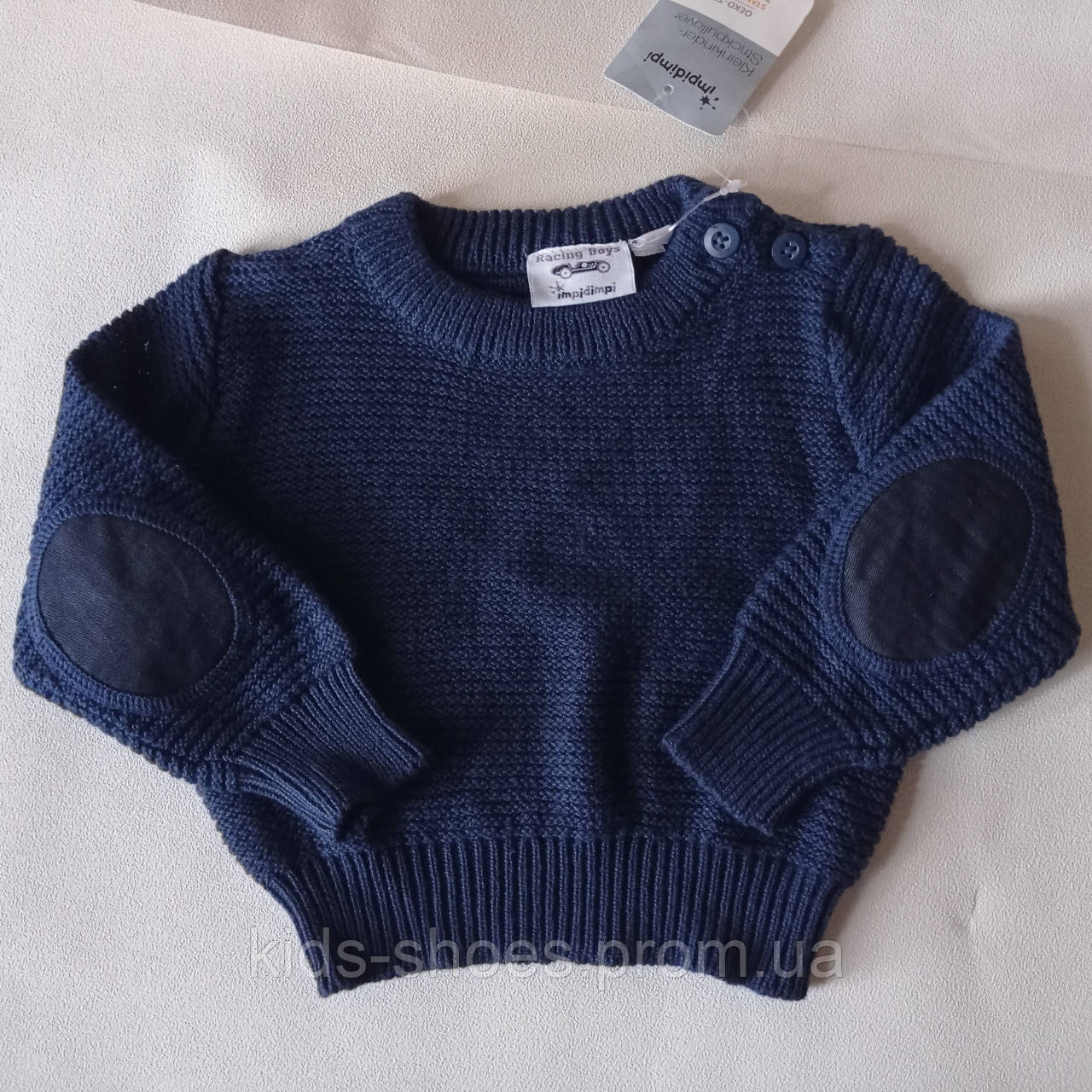 Светр, пуловер синій 62/68 Impidimpi - фото 1 - id-p1511292979