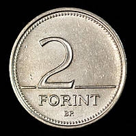 Монета Угорщини 2 форинти 1993 р.