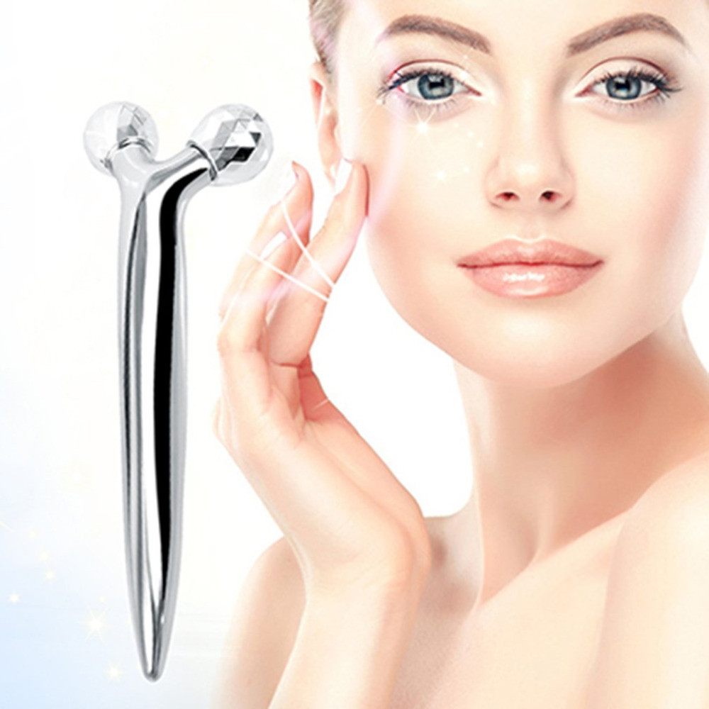 Роликовий масажер для обличчя 3D Massager XC-116, фото 1
