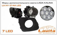 ФАРА ДНЕВНОГО СВЕТА В БАМПЕР, LED, LADA KALINA, К-Т 2ШТ