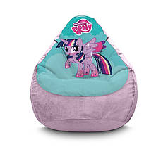 Крісло мішок "My Little Pony. Twilight Sparkle. Pale pink" Флок