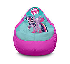 Крісло мішок "My Little Pony. Twilight Sparkle. Pink" Оксфорд