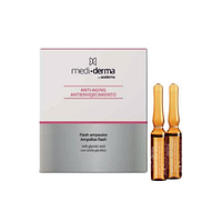 Пілінг - сироватка для обличчя MediDerma Flash Ampoules Anti-Aging