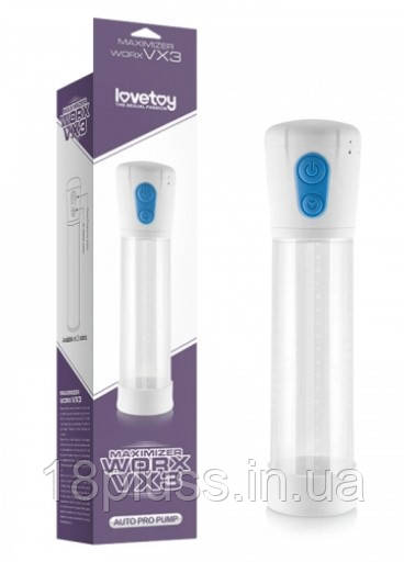 Автоматична вакуумна помпа Maximizer Worx VX3 Auto Pro Pump White, фото 1