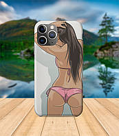 Чехол iPhone 11 PRO MAX Девушка в купальнике с принтом