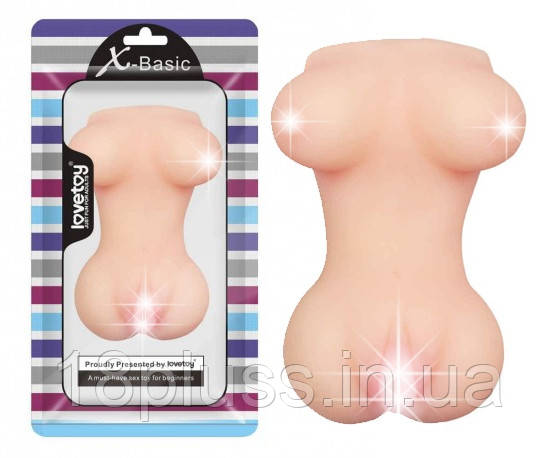 Мастурбатор вагіна і груди X-Basic Pocket Boobs & Pussy, фото 1
