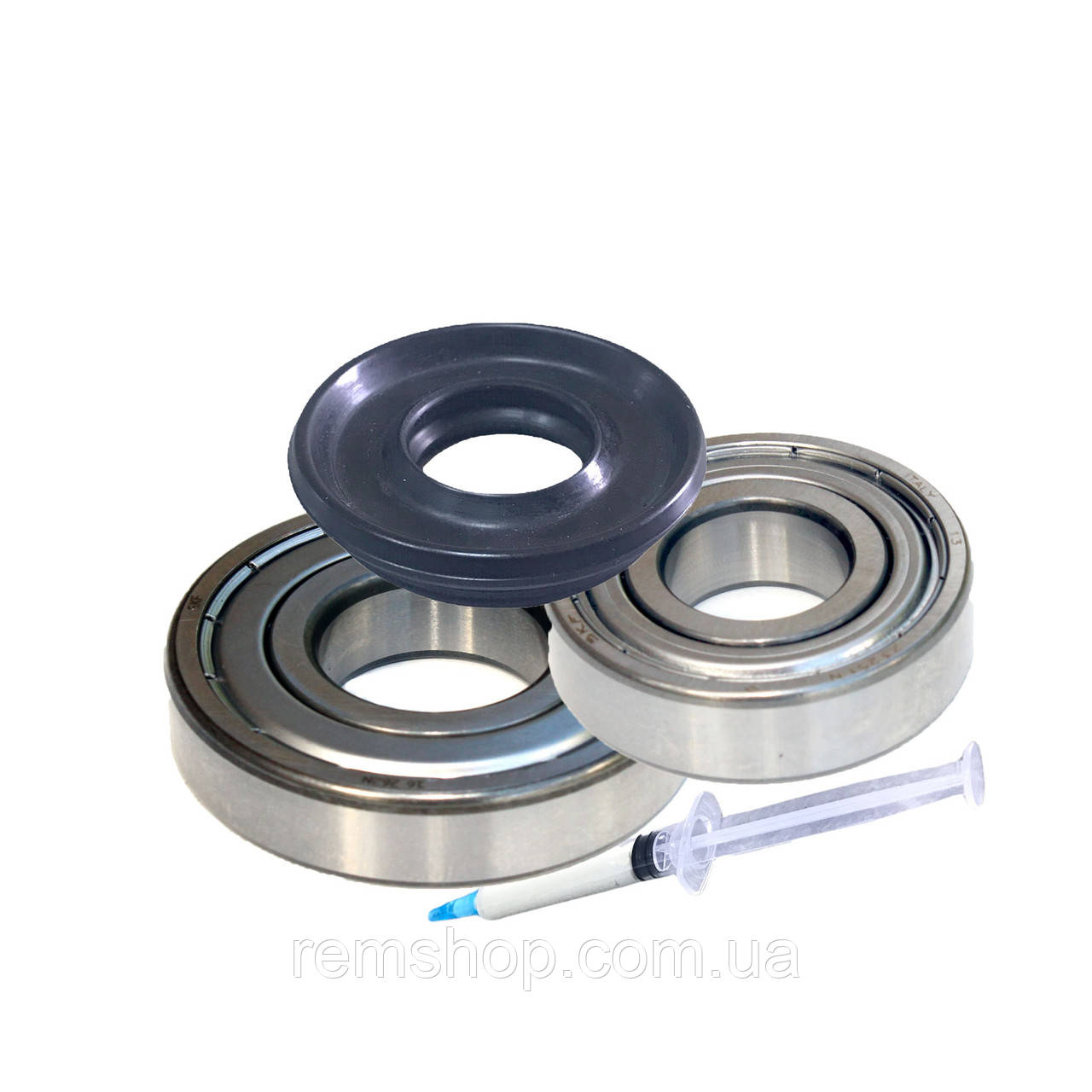 Комплект підшипників SKF 6203, 6204 та сальник 25×47/55×11/13 для пральної машини Gorenje