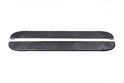 Бокові пороги Bosphore Black (2 шт., Алюміній) для MG ZS