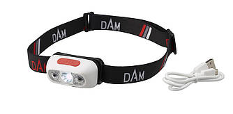 Ліхтар налобний DAM USB-Chargable Sensor Headlamp