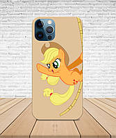 Матовый Чехол iPhone 12 Mini Пони My little Pony с принтом