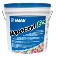 Mapei Mapecryl Eco 16 кг Вододисперсійний клей з низькою емісією летких органічних соедине1