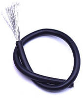 12AWG Провод силиконовый(0,5м) черный