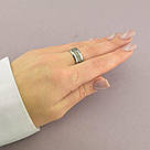 Каблучка Медична сталь 316L (родій), фото 2