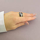 Каблучка Кераміка Фіаніт (родій), фото 2