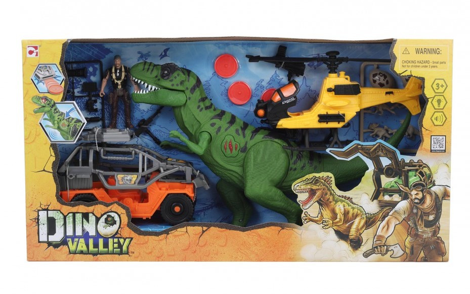 Ігровий набір Chap Mei Dino Valley T-Rex revenge Тиранозавр Тірекс (542090 ), фото 1