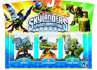 Фигурки Skylanders Spyros Adventure Drobot Stump Smash Flameslinger