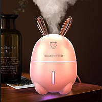 Дифузор зволожувач повітря ароматизатор Humidifier Rabbit Rose