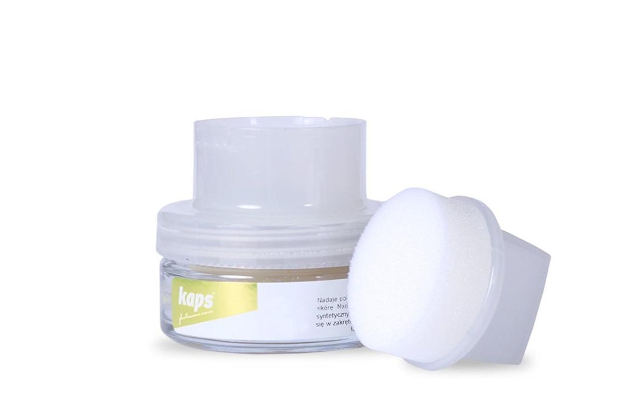 Делікатний крем для взуття Kaps Delicate Cream) 50 ml, з аплікатором