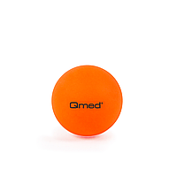 Массажный мяч Qmed Lacrosse Ball, оранжевый Ø 6 см