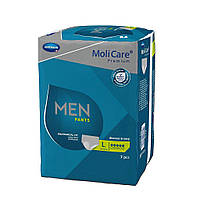 Трусы поглощающие для мужчин MoliCare® Premium MEN PANTS 5 капель L 7шт/уп.