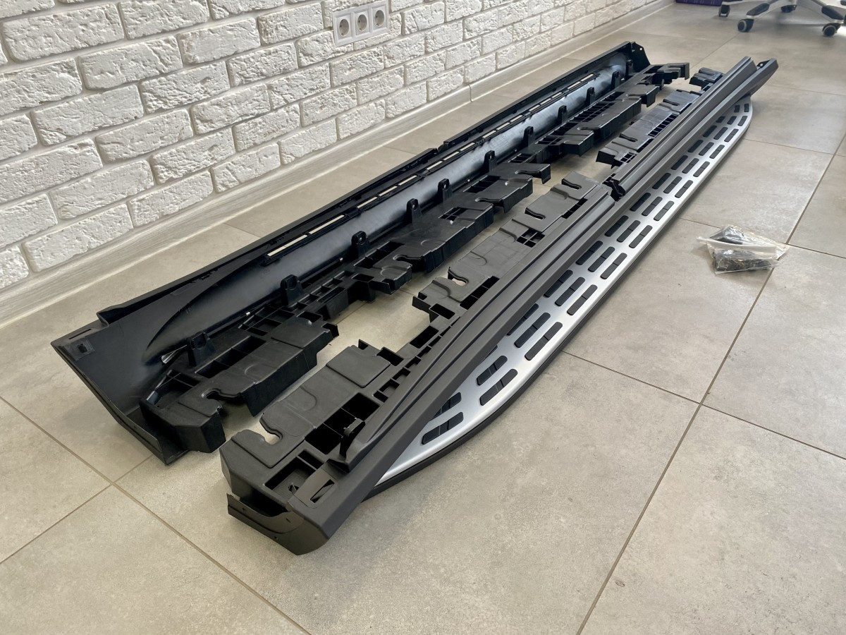 Підніжки бічні пороги Mercedes-Benz GLS class X167 2019 - 2шт., фото 1