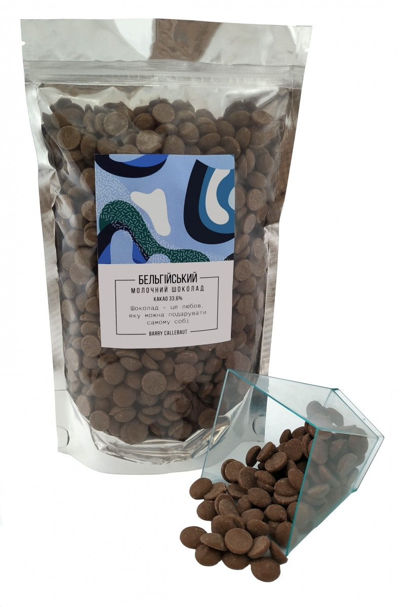 Бельгійський Молочний шоколад з Медом Barry Callebaut 100 грам