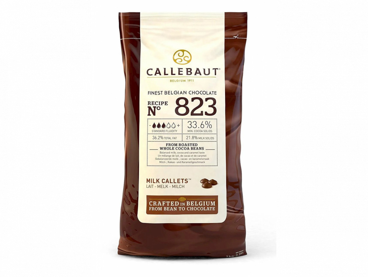 Бельгійський Молочний шоколад з натуральною ваніллю сорти Bourbon Barry Callebaut 10 кг, 33,6% какао