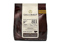 Бельгійський Чорний шоколад 54,5 % Barry Callebaut 400 грам