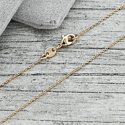 Ланцюжок 37469 ширина 1 мм позолота 18К довжина 60