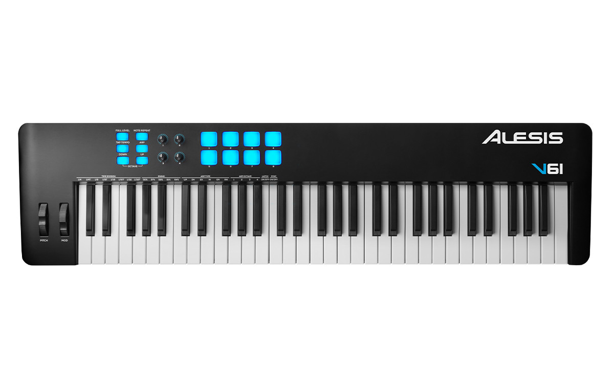MIDI-клавиатура ALESIS V61 MKII - фото 1 - id-p1168506951