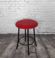 Табурет "Муза", стул кухонный, стул для кухни, металлический табурет с мягким сиденьем