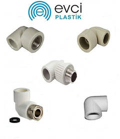 Кути ППР EVCI PLASTIK