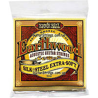 Струны Ernie Ball 2047 Earthwood Bronze Silk And Steel Extra Soft 10-50