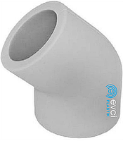 Кут ппр Ø25х45° EVCI PLASTIK