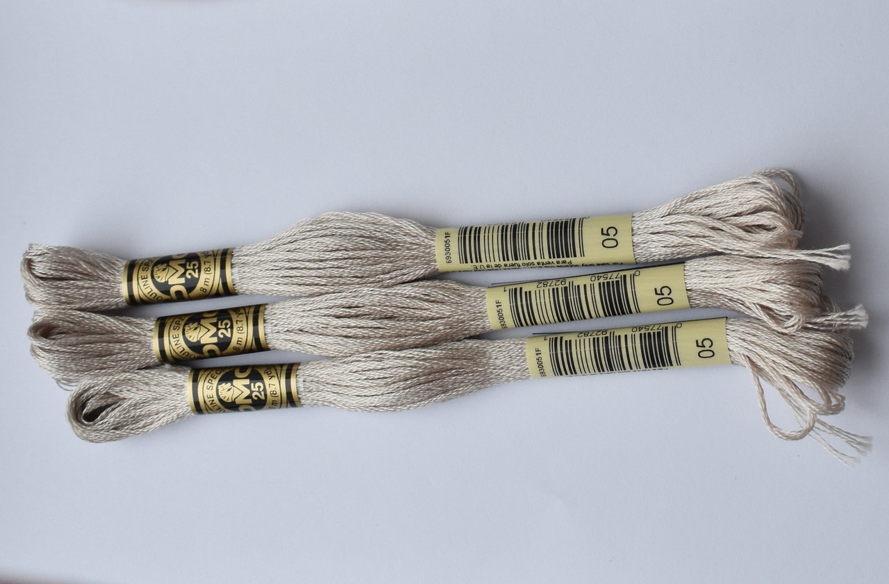 Нитки муліне DMC колір 05 Дріфтвуд св., Арт.117, фото 1