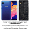 Шкіряний чохол книжка протиударний магнітний вологостійкий для Samsung A10 А105F "GOLDAX", фото 2