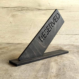 Резерв столу Кут 200х150х40мм 5мм Чорний