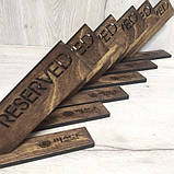 Резерв столу Кут 200х150х40мм 5мм Коричневий, фото 2