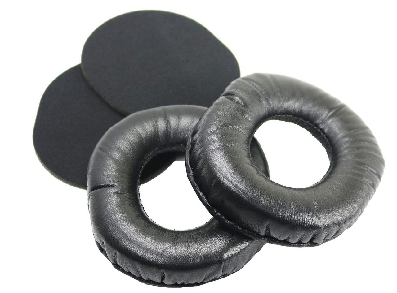 Амбушури для навушників Audio-Technica ATH M50X M20x M30X M40X Натуральна шкіра, фото 1