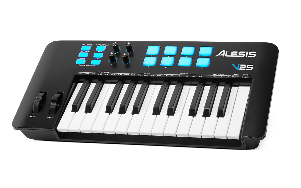 MIDI-клавиатура ALESIS V25 MKII - фото 3 - id-p1168498619