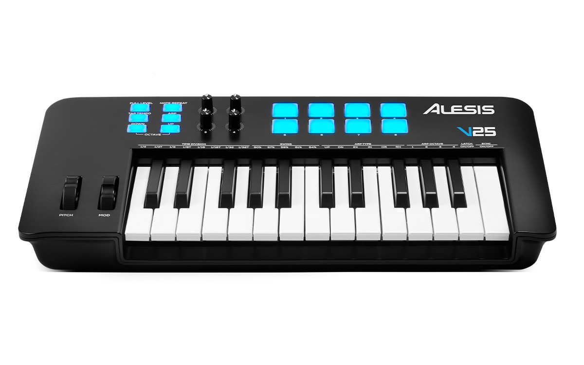 MIDI-клавиатура ALESIS V25 MKII - фото 2 - id-p1168498619