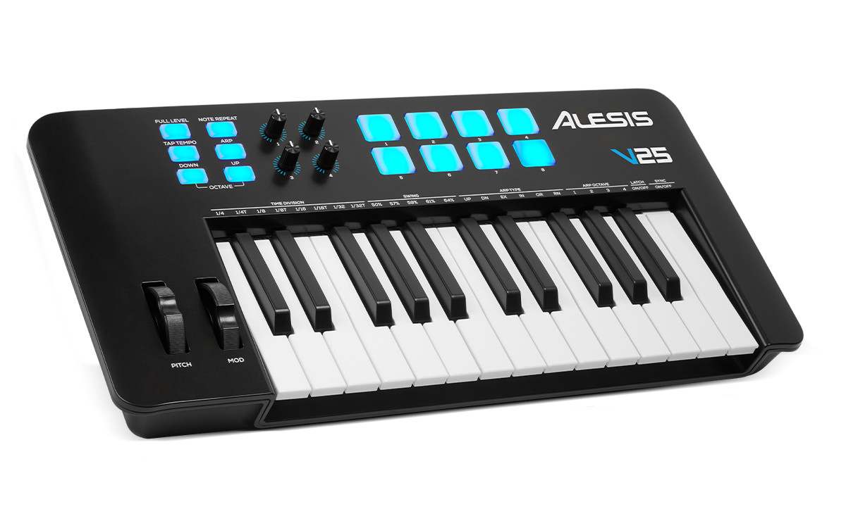 MIDI-клавиатура ALESIS V25 MKII - фото 4 - id-p1168498619