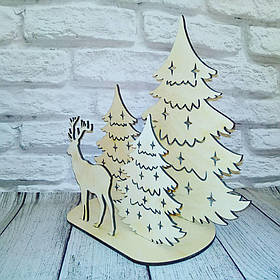 Ялинка настільна 24х10х12см 3мм