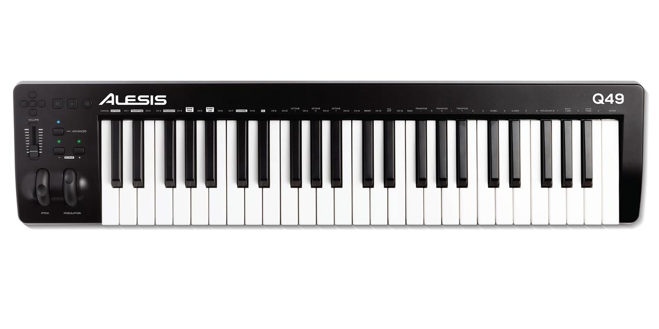 MIDI-клавиатура ALESIS Q49 MKII - фото 1 - id-p1168476829