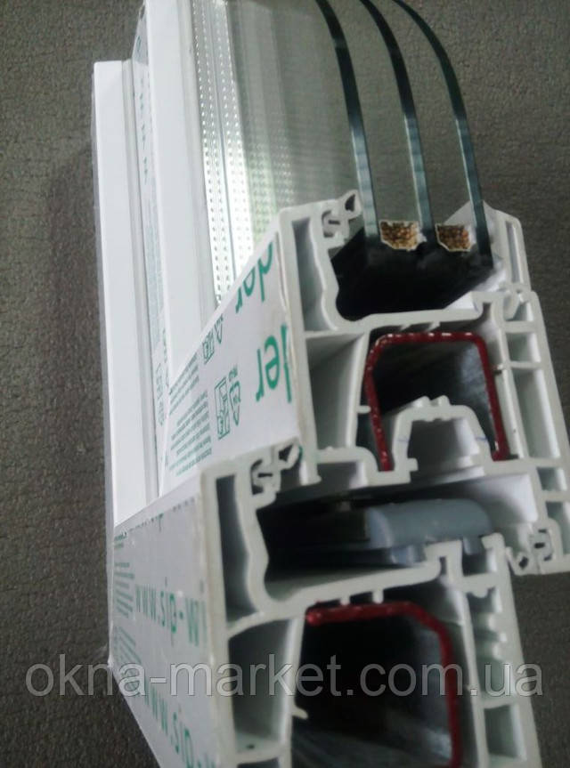 Лоджія в профільної системи Salamander копання 