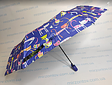 Підліткова парасолька напівавтомат із кішечками, фото 2