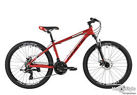 Велосипед KINETIC PROFI 2021 червоний колеса 26 ≥ розмір 15"