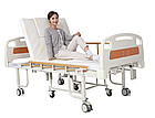 Медичне функціональне ліжко MIRID W03. Ліжко із вбудованим кріслом. Ліжко для реабілітації, фото 7
