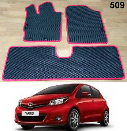 Килимки ЄВА в салон Toyota Yaris '11-19, фото 2